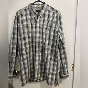 Eddie Bauer Plaid Button-Down Shirt XLT
